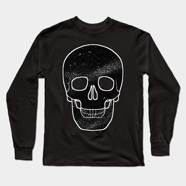 Skull Long Sleeve T-Shirt by Marnes